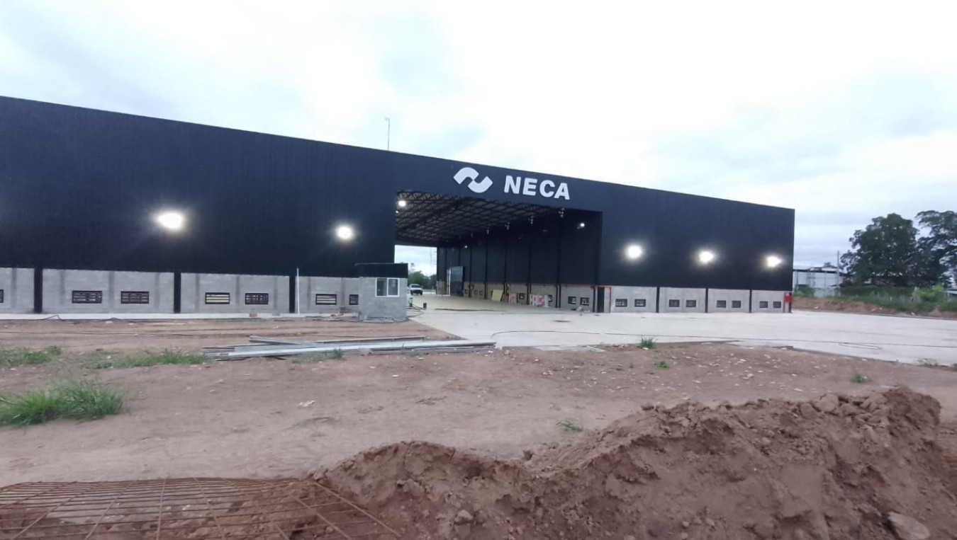 Construcción de Nave Industrial Neca tresA 3a obras civiles Salta 3