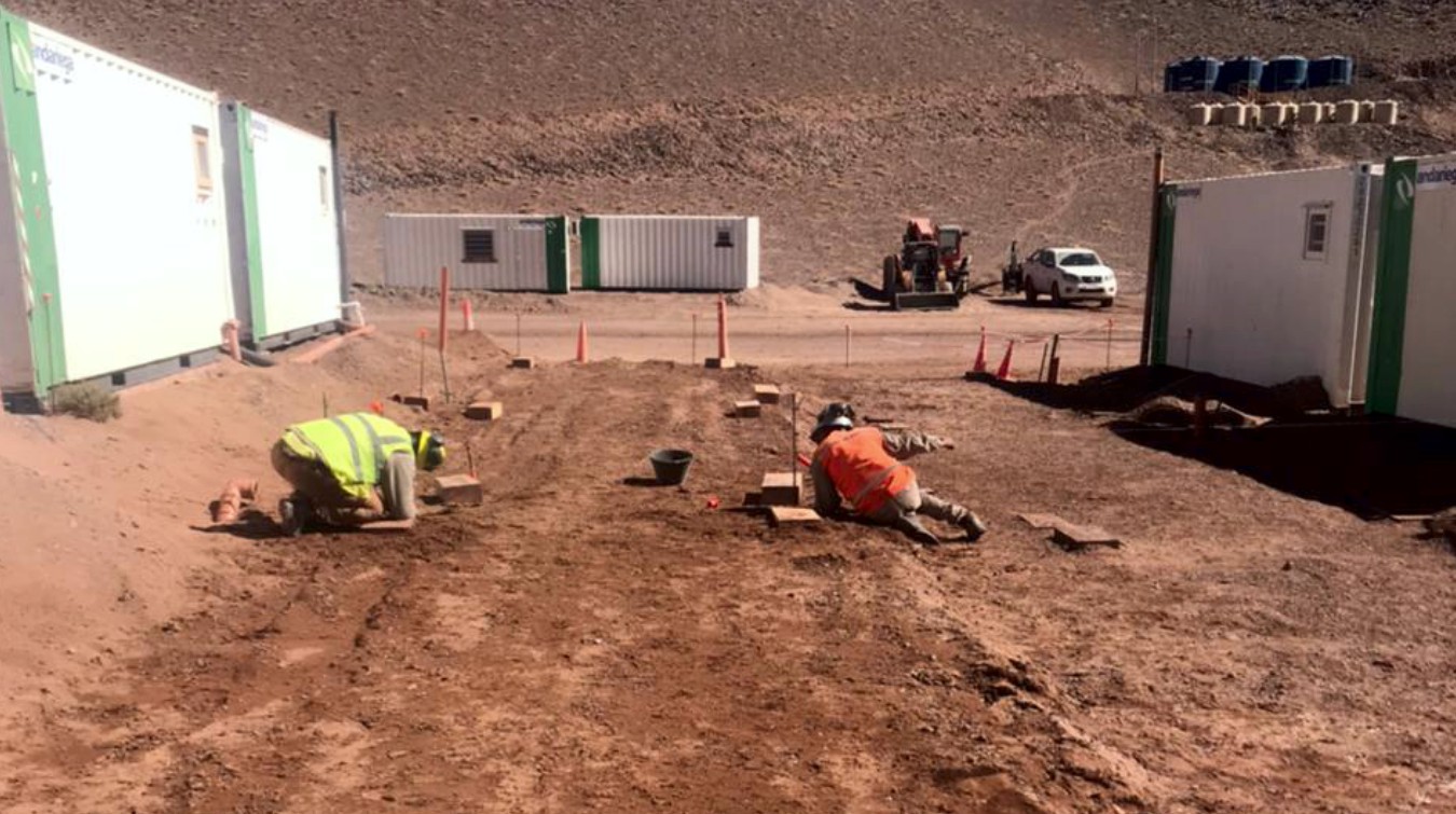 instalacion de campamento mansfield minera tresA 3a obras civiles Salta 1