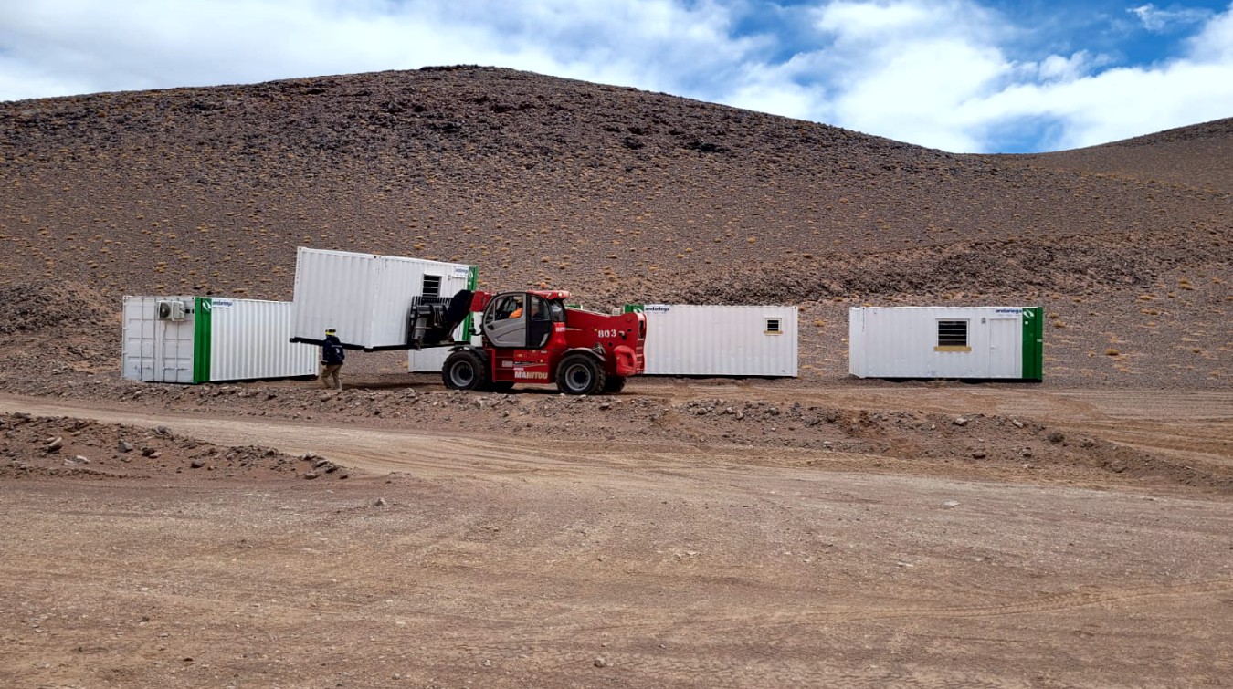 instalacion de campamento mansfield minera tresA 3a obras civiles Salta 2